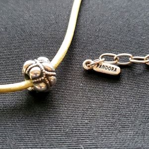 Pandora Cord and Charm
